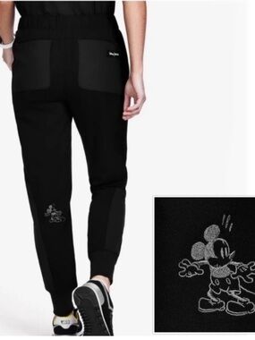 Figs x Disney Black Zamora Scrubs